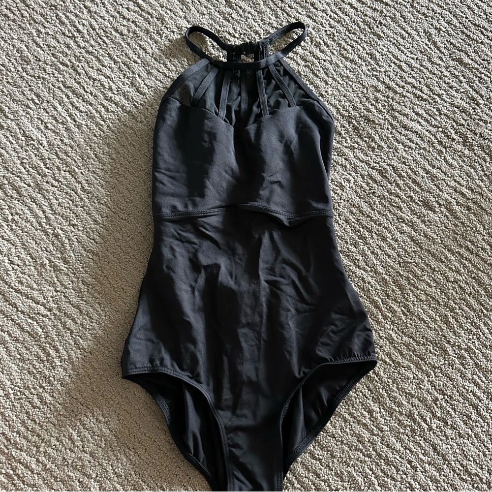 Natalie Dancewear Black Leotard